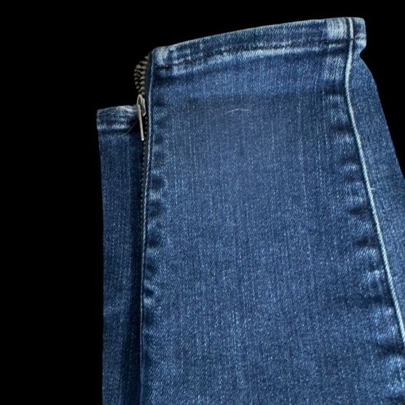 Madewell Skinny Skinny Mid Rise Ankle Zip Moto Style Jeans Sz‎ 25 - Picture 6 of 10